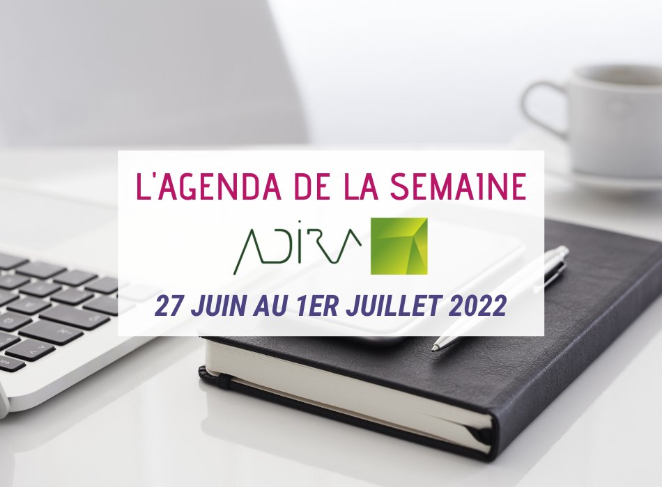 📆 Voici l'agenda de la semaine !

27 juin :
♟ Stratégie Prestataires

30 juin :
💻 <a href="/SullyGroup/">Sully Group</a> x ADIRA
🌍 Ouverture région <a href="/GoogleCloud_FR/">Google Cloud France</a>
🏭 IA [Industrie 4.0 | Contrôles qualité]

1er juillet :
💡 Veille technologique [Blockchain]
♿ Capital Humain [Handicap &amp; Recrutement]