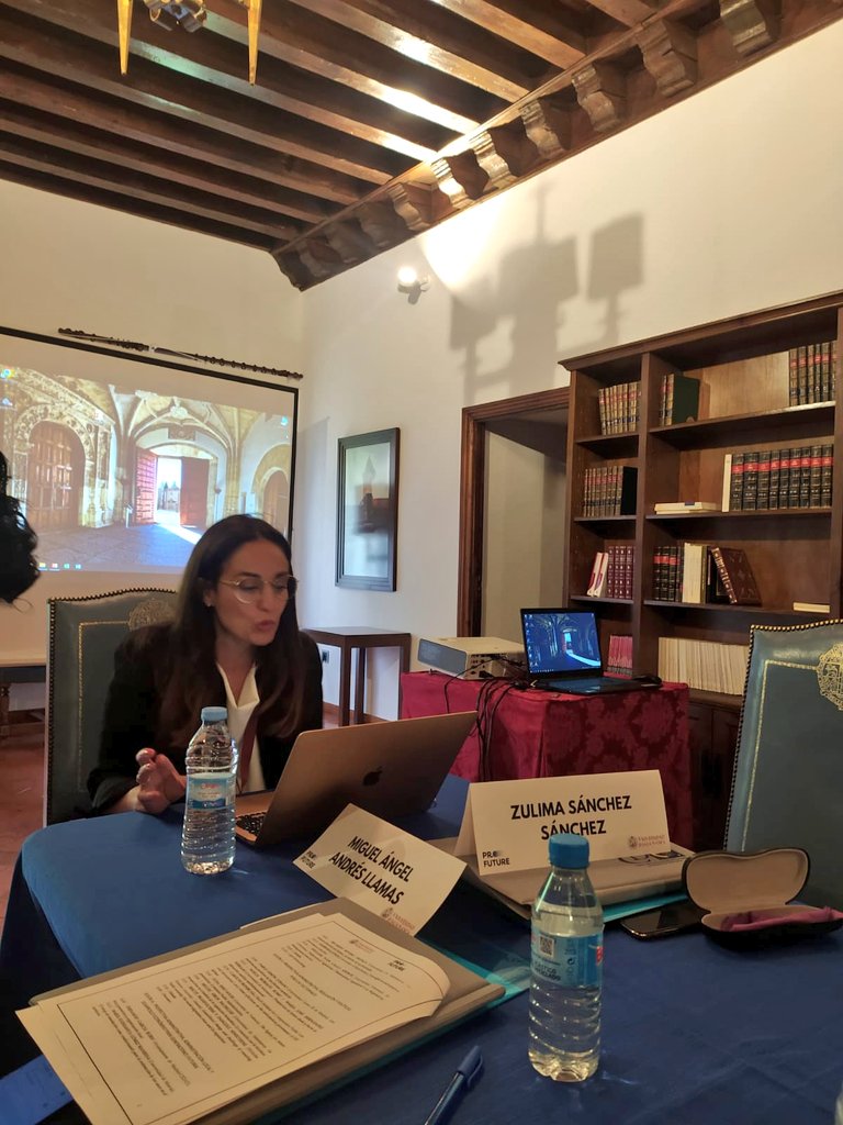 profuture_usal's tweet image. Comienza el Congreso Internacional Diálogos de Futuro #Profuture en la @usal con la ponencia de la IP del Proyecto, Zulima Sánchez  Sánchez.
