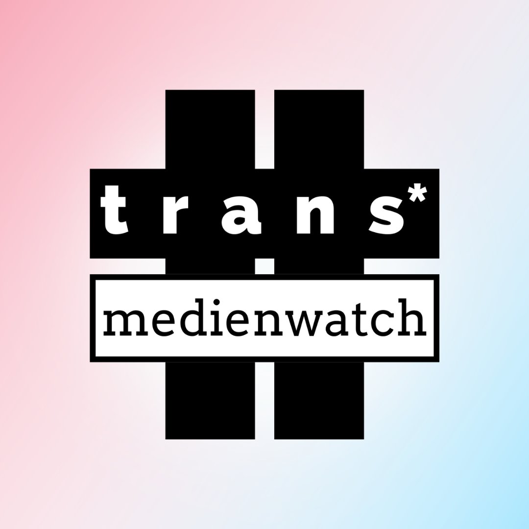 Heute ist es soweit. Heute startet die neue Kampagne #transmedienwatch. ☺️