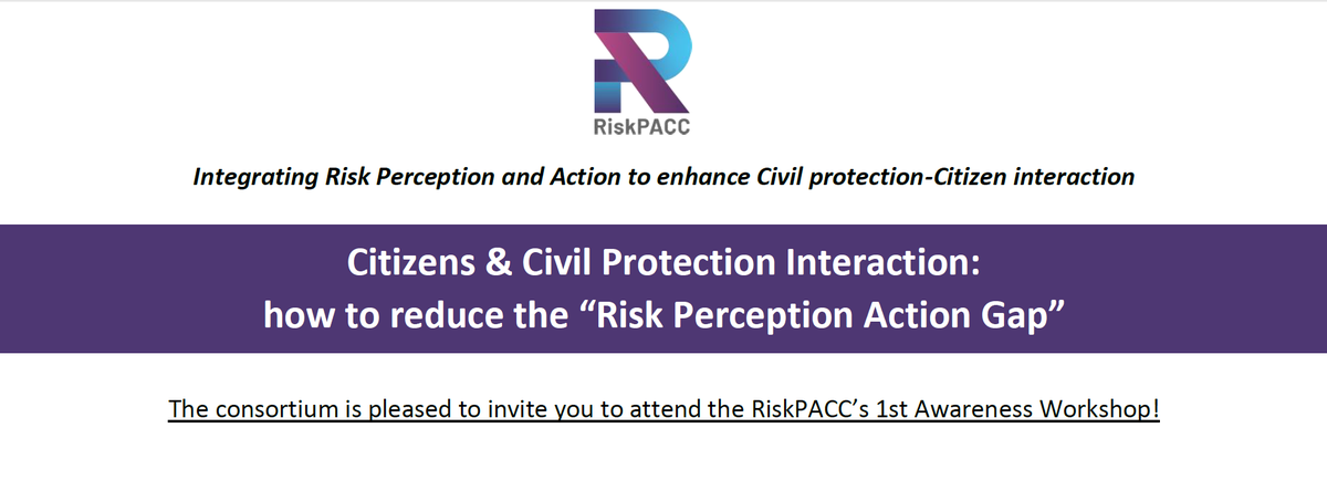 resiloc's tweet photo. Our bags are PACCED and we are on our way to Brussels to attend the first #RiskPACC Awareness Workshop. Strategy follows Awareness follows  Assessment. All in 4 #DRS01! https://t.co/okBqx5Z3d1