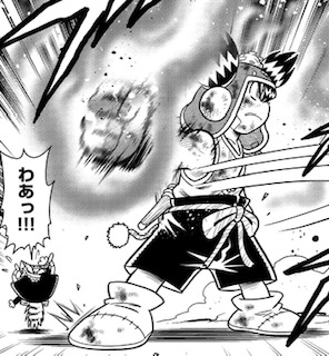 まったく暑い毎日ですが、コロッケも熱く燃えています! 『コロッケ!』の数百年後を描いたファンタジー漫画『コロッケ!BLACK LABEL』のコロッケ。今、最高に熱くなってます! キミもコロコロオンラインの「週刊コロコロ」で熱くなれ!!