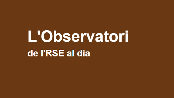 🎬 NOU!! L'Observatori de #RSE al dia!! No us el perdeu. Amb experiències, destacats, agenda, publicacions i més bit.ly/39QAaN6 <a href="/Corresponsables/">Corresponsables</a> @ImplicaRSE <a href="/isabelserrano2/">Isabel Serrano</a> <a href="/cristian_rovira/">Cristian Rovira</a> <a href="/treballcat/">Treball</a> <a href="/FUEmpresacat/">FUE Empresa</a> <a href="/1971TONIMORA/">Toni Mora Núñez🇺🇦🇵🇸</a>