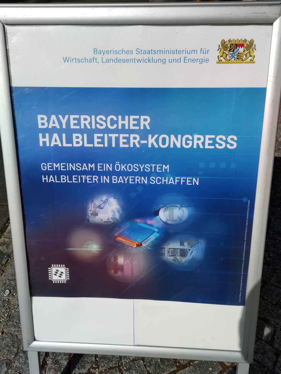 F_Boesenberg's tweet photo. Heute für den @Silicon_Saxony in #Bayern unterwegs. Freue mich auf den Austausch. Relevante #Halbleiter-Ökosysteme auch außerhalb Sachsens sind wichtig, um die ambitionierten Ziele des #DigitalCompass2030 zu erreichen. https://t.co/LD1MSjcL0H