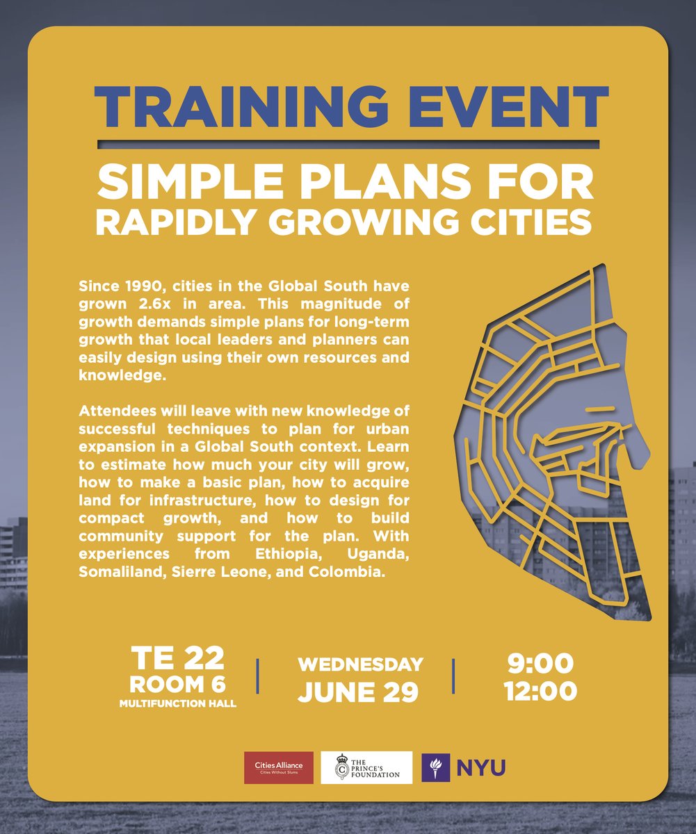 Patrick Lamson-Hall (@plamsonhall) on Twitter photo Love the 15-minute city? Join <a href="/NYUMarron/">Marron Institute</a> at #WUF11 to learn why it might not work in the global south. Love the 15-minute city? Join <a href="/NYUMarron/">Marron Institute</a> at #WUF11 to learn why it might not work in the global south.
