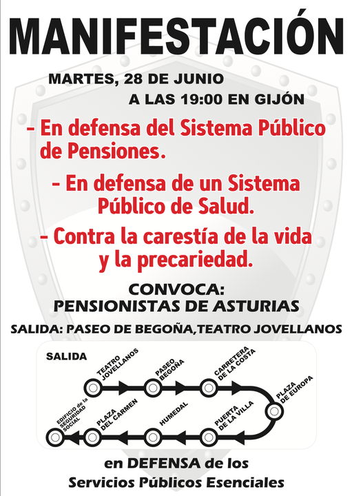 mieresenllucha's tweet photo. Pola defensa del sistema públicu de pensiones. https://t.co/At1bjVire9