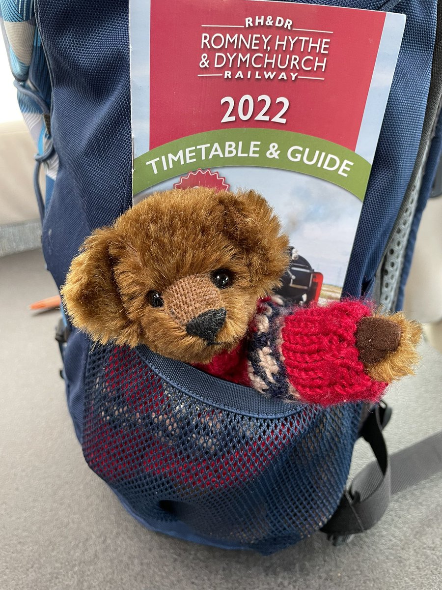 #TedInKent I am so exited! I go to a Tweetup with a steam Train ride! #ToddysHug