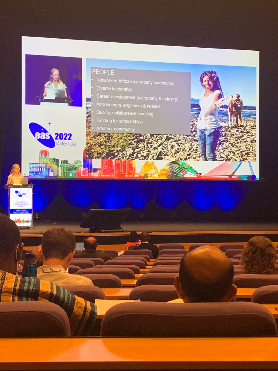 tunde_astro's tweet photo. #EASValencia2022 Africa-Europe sessions highlighting needed collaboration and infrastructure for Africa-led science https://t.co/2Wm5JXAzWU