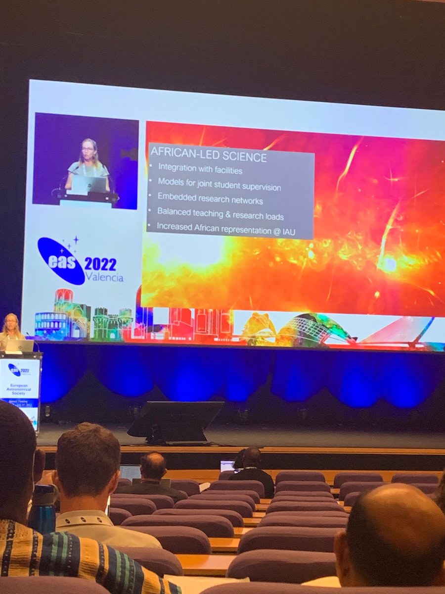 tunde_astro's tweet photo. #EASValencia2022 Africa-Europe sessions highlighting needed collaboration and infrastructure for Africa-led science https://t.co/2Wm5JXAzWU