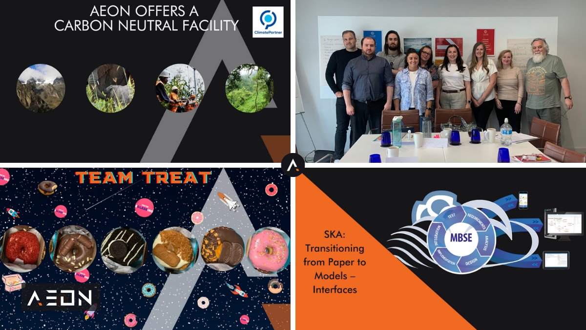 AeonEngLtd's tweet photo. We kickstarted June with the #jubilee #celebrations.
Announcing the #carbonneutral #bakeout service we now offer.
Enjoying a site visit to our clients @SKAO
A yummy Friday doughnut treat!
Treasuring the father figures in our lives.
And finished with a valuable #team building day https://t.co/SCYg5pEd05