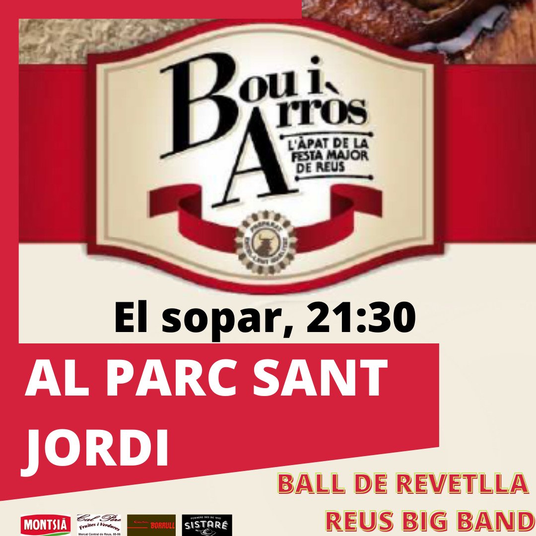 Avui sopar de bou i arròs, ballaruca i... 
NOVA UBICACIÓ!
#santperereus