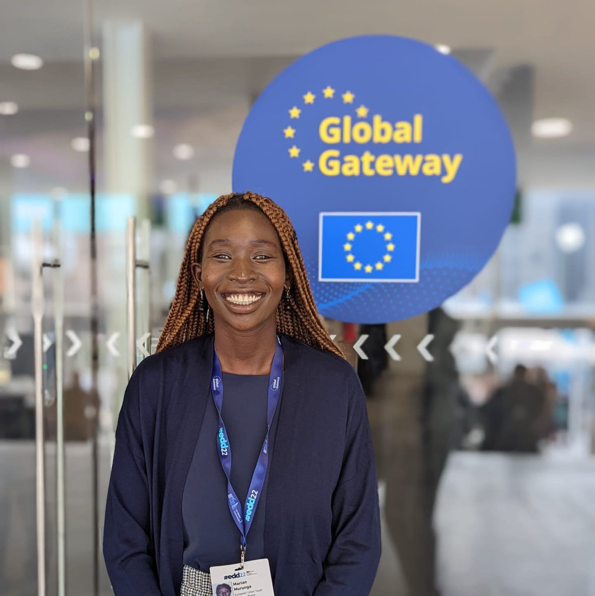 Imara_Africa's tweet photo. Today we Celebrate @AbukayoM who is a YSB Member EU! She attended the European Development Days Organised by the European Commission, bring the development community together each year to share ideas and experiences in ways that inspire new partnerships and innovative solutions. https://t.co/1CFWMWx6YQ