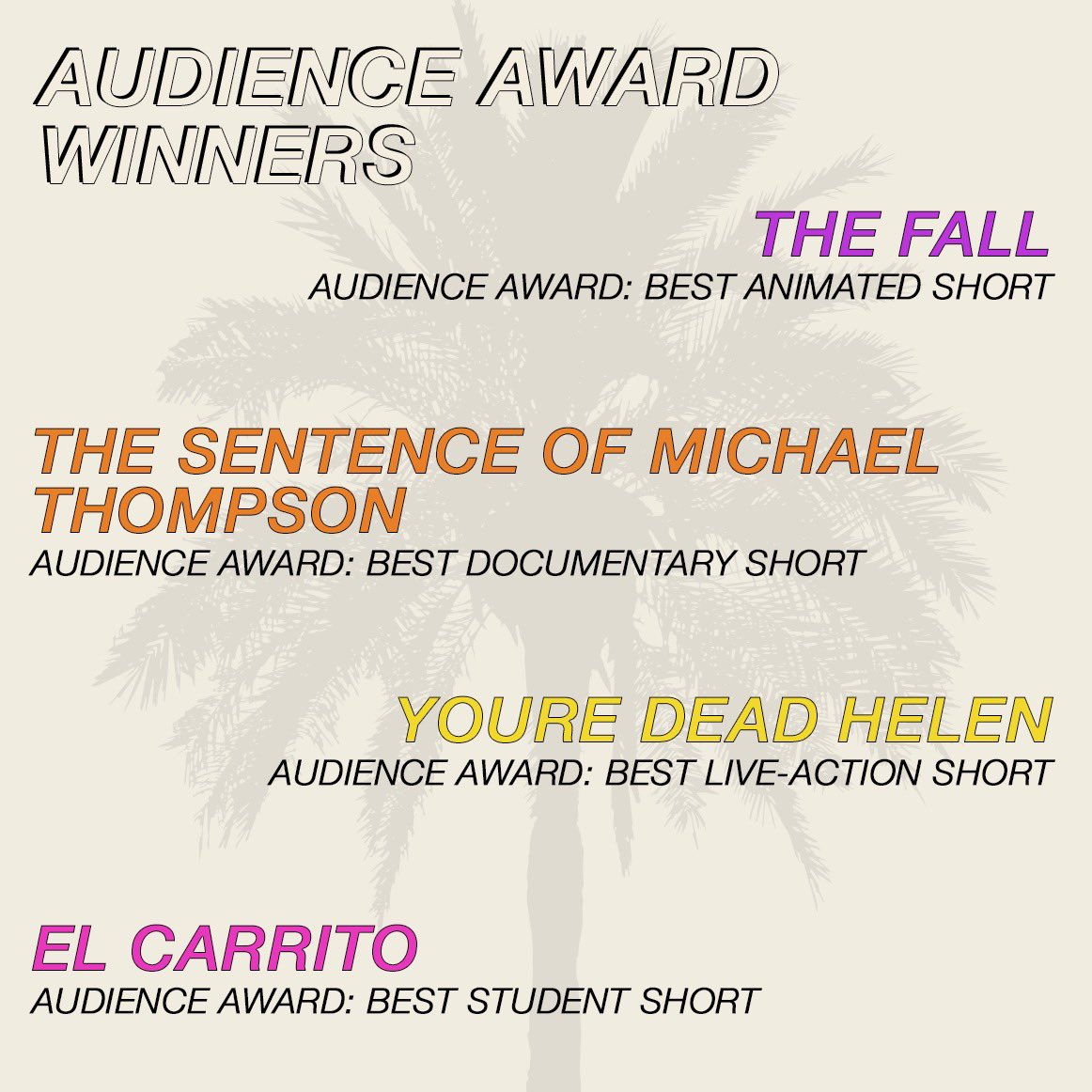 Palm Springs Film Festival tweet media