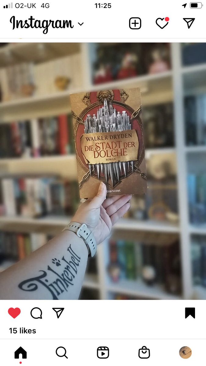 And it’s available on German. We love the cover!