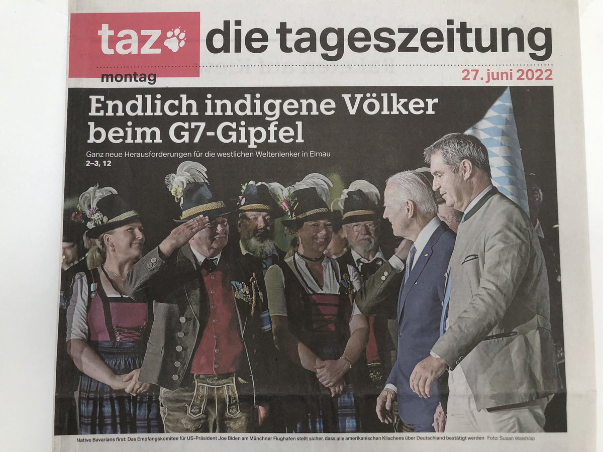 Die TAZ kann einfach Titel.