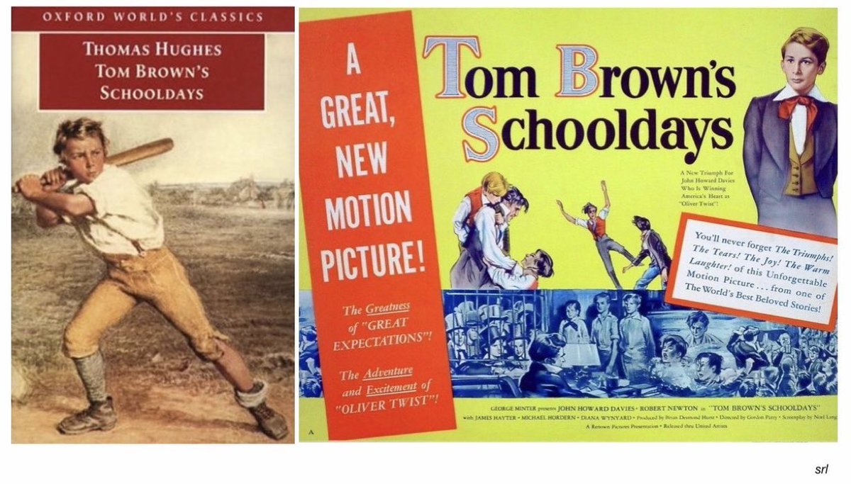 SaveRedlandLibr's tweet photo. 9:10am TODAY on @TalkingPicsTV
The 1951 film🎥 “Tom Brown’s Schooldays” directed by
#GordonParry from #NoelLangley’s screenplay
Based on the 1857 novel📖 by #ThomasHughes
🌟#JohnHowardDavies #RobertNewton #JohnCharlesworth #JamesHayter #JohnForrest #MichaelHordern https://t.co/m75ucZZfjS