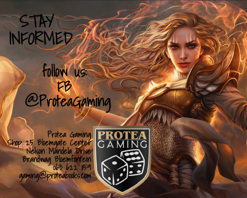 ProteaBoekeBFN's tweet photo. Stay informed, invite your friends
It's all fun and games at Protea Gaming Bloemfontein
#bloemfonteingaming #gamingcommunity #explore #magicthegathering #Yugioh #pokemoncards #boardgames #gamingbooks #dungeonsanddragons #tabletopgames #FacebookGaming #StayInformed https://t.co/nTeQTJXoCo