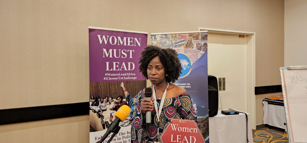FemnetProg's tweet photo. Happening now in Zambia 🇿🇲 
Women LEAD Africa: A Dialogue on Enhancing Women in Political Participation and Fostering Economic Integration within COMESA Region.
#WomenLeadAfrica #WomenMustLead https://t.co/FkUmptC2gw
