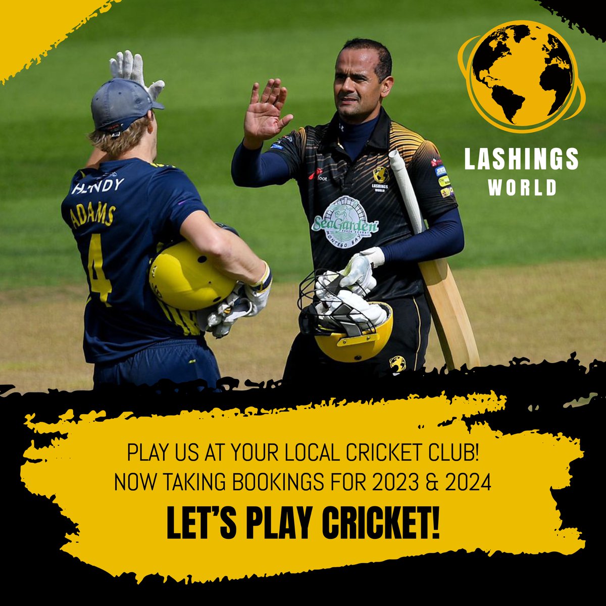 LashingsWorldXI's tweet photo. Oh yessss! ☀️🏏
Let's talk: events@lashingsworld.com
#cricket #cricketers #cricketevents #crickettwitter #events #mondaymotivation https://t.co/5PD8Y2lQiv