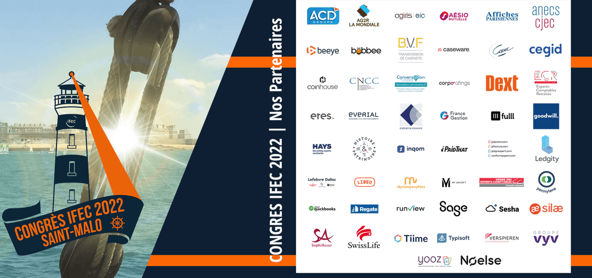 IFECsyndicat's tweet image. Nous avons la chance d&apos;avoir des partenaires en or durant le congrès du 30 juin au 1er juillet. Plus de 40 entités partageront leurs expertises, solutions outils, bonnes pratiques…
Merci à eux d&apos;être présents !

➡ Congrès IFEC Saint-Malo GO :
pulse.ly/cxadyo2bhx