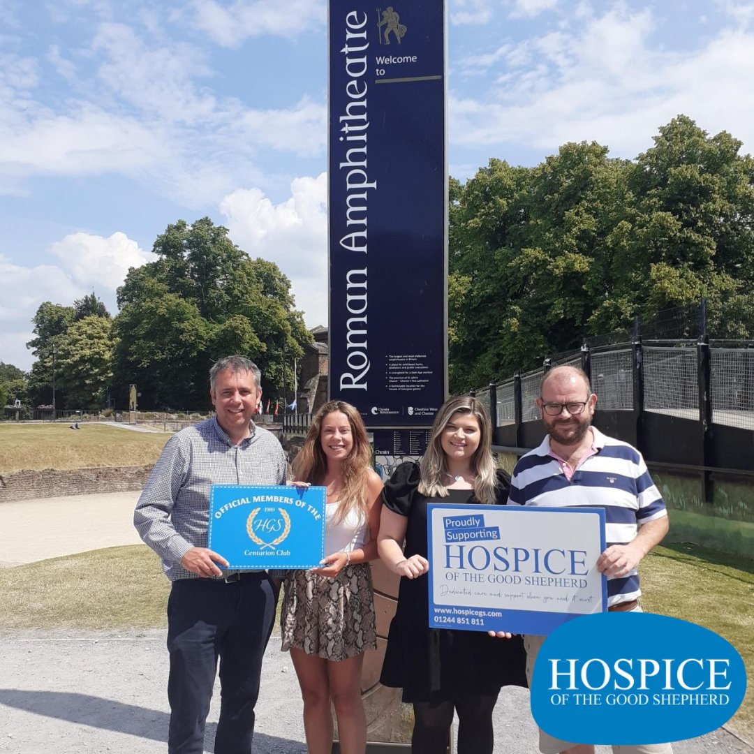 HospiceGS's tweet photo. The Hospice of the Good Shepherd are delighted to launch The Centurion Club, the new &amp; exclusive club for businesses to support the work of the Hospice and our community.

A huge thank you to @MoneytreeWealth, who have become the founding members of our Centurion Club! https://t.co/dZiJDkjXB0