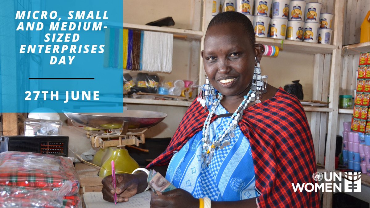 It's #MSMEDay!

About 54.3 percent of MSMEs are women-led. They need:

▶️Gender specific financial support services
▶️Increased access to markets
▶️Supportive laws, policies and customs
▶️A reduced burden of care work
▶️Enhanced entrepreneurship skills
▶️Your support!