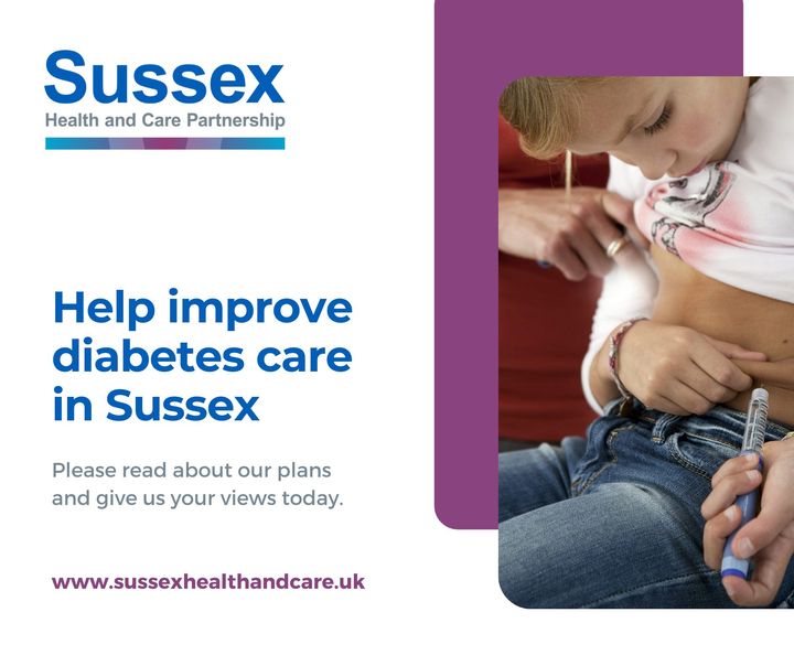 If you have Type 1, Type 2, gestational or any other type of diabetes, or are a carer or family member of someone who does, please complete the following survey by 17 July: smartsurvey.co.uk/s/sussexdiabet…