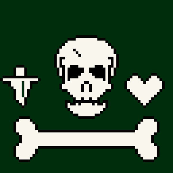 What is my ship? My treasure.
What is my God? Freedom.
my law? The force and the wind!
My only country? The sea!
follow⏩ like❤ retweet🔃
The Skulls Flag Crew Collection #161
Stede Bonnet #Pirateflag
opensea.io/assets/matic/0…
#NFT #NFTCommunity #NFTs #NFTProject #NFTCollector