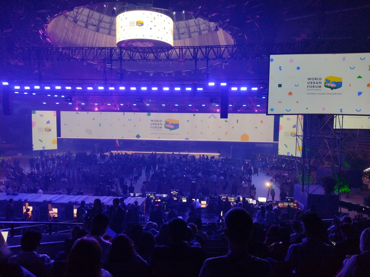 Happening now! The Opening ceremony of #WUF11