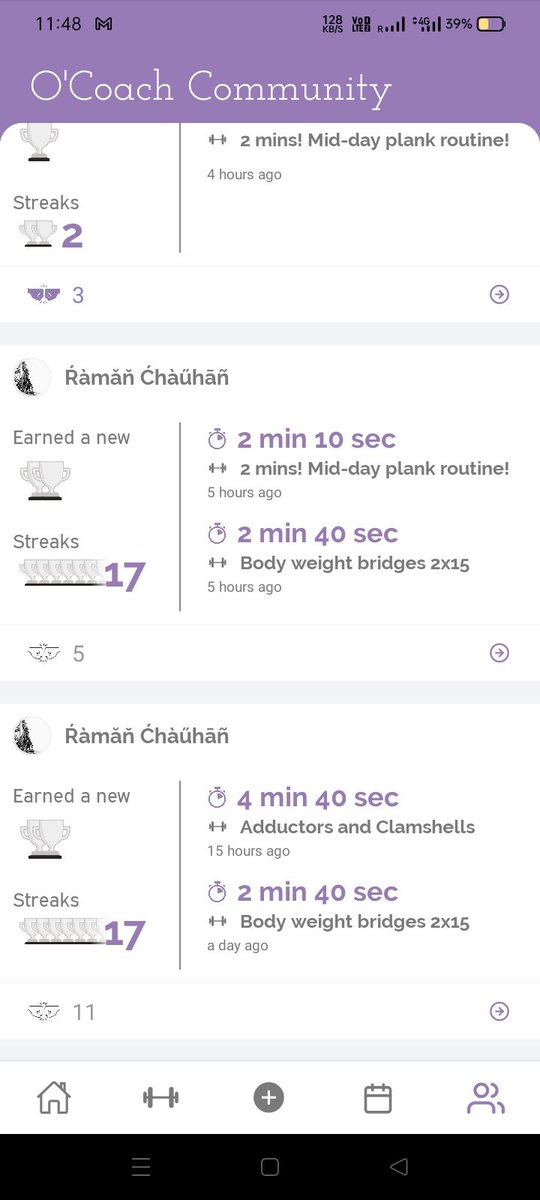 RamanCh79077321's tweet photo. I just hit a new Personal Record with @ocoachfitness.
It may not seem like much but I’ve come a long way in a short period of time.
#fitnessjourney #fitnessgoals2022 #workout #MondayMotivaton #bestapp #trainingapp #customworkout https://t.co/yOBIEkAIZe
