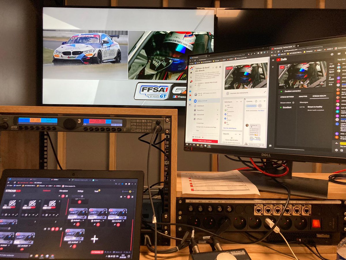 Captation #automobile du weekend 🎥
78ème Grand Prix d'Albi - #FFSAGT 🤩
.
Du grand spectacle en #Live 
Captation 9 caméras
.
#SRO Motorsports Group 🙏
@ffsa_gt 👍 

#StopandGo #Productionexecutive #FFSAGT