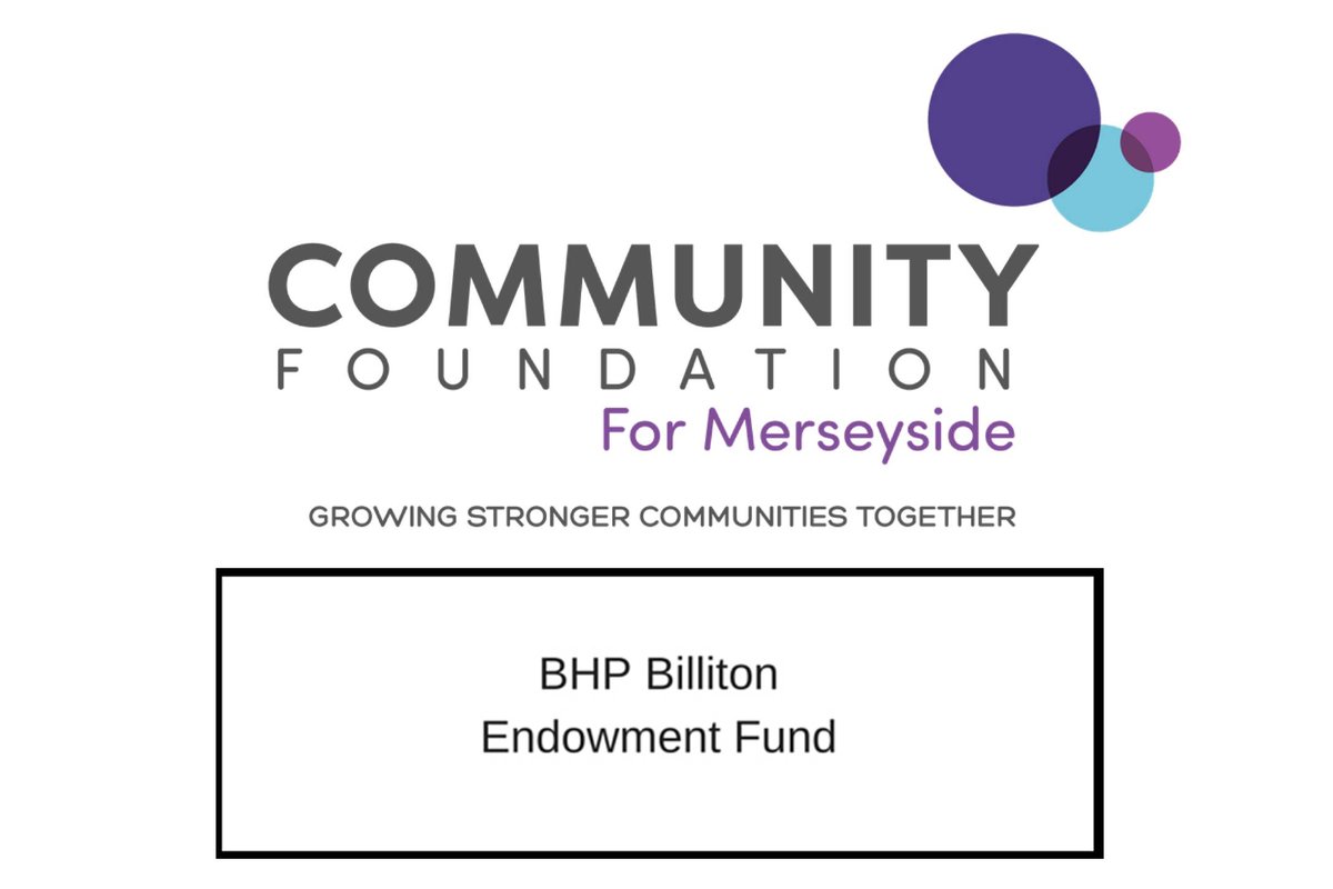 The New Brighteners are very pleased to announce that we have been successful in our latest funding bid and have received funding of £1388 from the Community Fundation for Merseyside/BHPBilliton Endowment Fund. Thank You! @CF_Merseyside