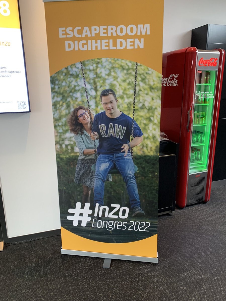 Vandaag aanwezig bij #inzo  namens <a href="/BStrakz/">Buro StrakZ</a> om drie keer een workshop te geven over onze escaperoom digihelden. Speelse manier om digivaardiger te worden   #speelsleren #digivaardig #zorg