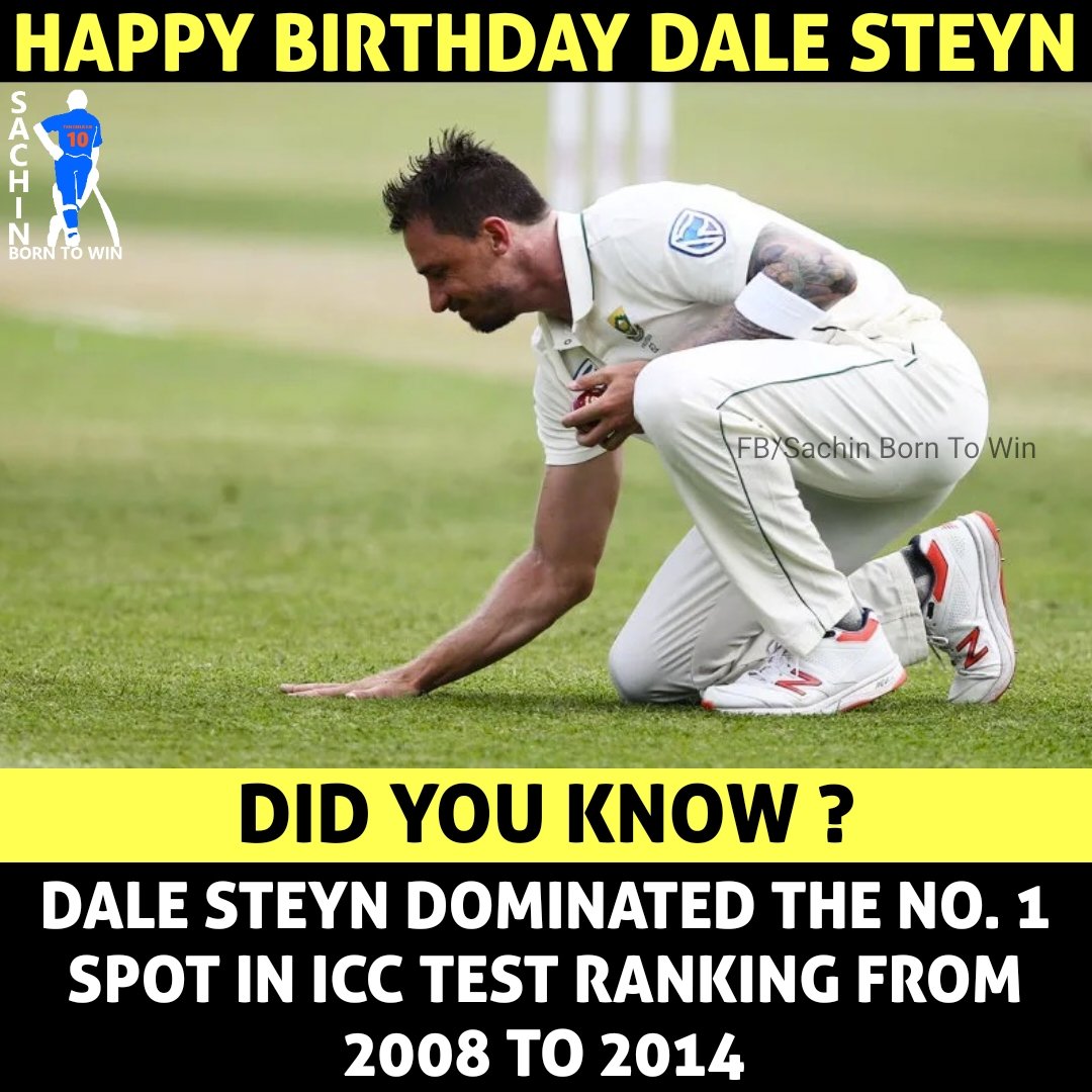 Happy Birthday Dale Steyn   