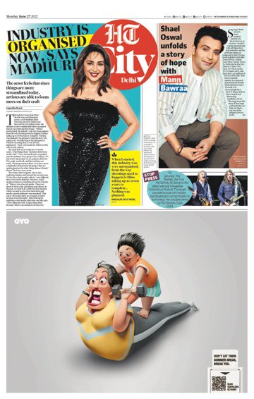 azadcolors's tweet photo. 3rd one is live in today’s HT City.

@oyorooms #art #design #3dillustration #3dart #advertising https://t.co/pfOfXdPkaO