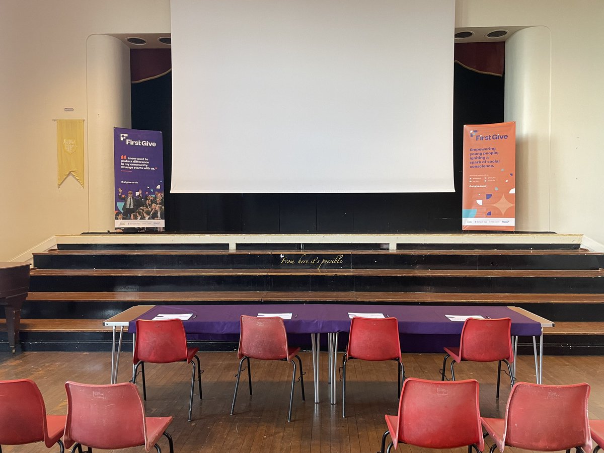FirstGiveGB's tweet photo. #FirstGiveFinal READY at @TownleyGrammar 

Excited to see yr.9’s presentations today! https://t.co/ma2rRzhXBY