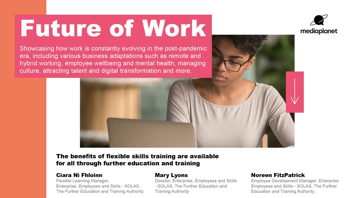 MediaplanetIE's tweet photo. #FutureofWorkIE launches today, distributed inside the @Independent_ie and online at https://t.co/bTYMYEdEoU featuring @CiaraNiFhloinn with @SOLASFET
#employeewellbeing #hybridwork #remoteworking #mentalhealth https://t.co/S0m9aFBSsW