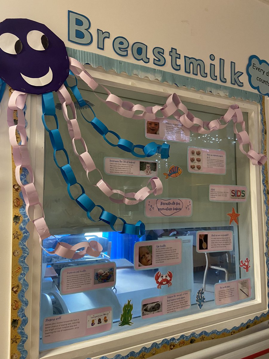 Claire5Louise's tweet photo. Today is the start of #nationalbreastfeedingweek2022 
The focus this year is on people supporting breastfeeding mothers. @DudleyStork Support feeding journeys from birth on the NICU Educating parents and staff along the way! @Neonatal_Dudley https://t.co/fiqRvBUQdr
