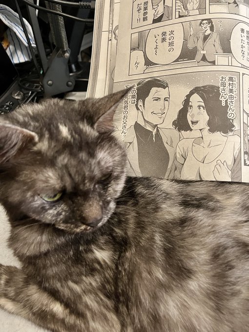 そういえばなんですけど、明日発売のイブニングに高村美由さんのお母さんと下村元気君のお父さんが出ます。
たたセンという漫画です。 