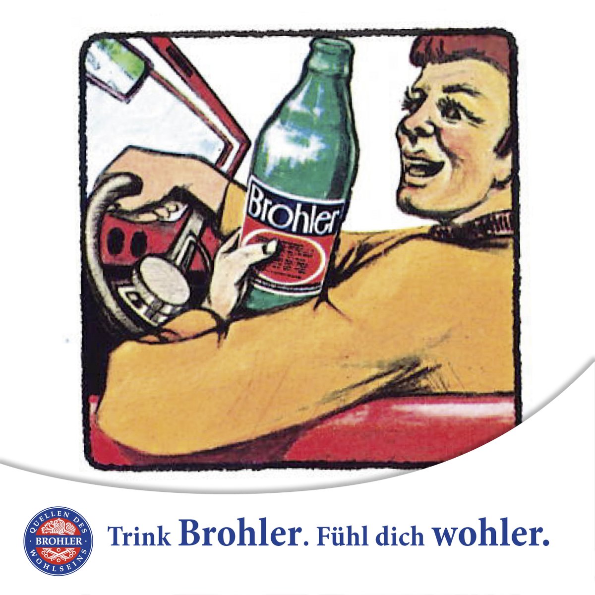 Brohler's tweet photo. Illustration aus dem Brohler Produktflyer Anfang der 70er Jahre.
#ThrowbackThursday #tbt #zeitreise #nostalgie #geschichte #Brohler #vulkaneifel #trinkbrohler #rückblick  #mineralwasser #magnesiumreich https://t.co/m7YvuQ9Sd4