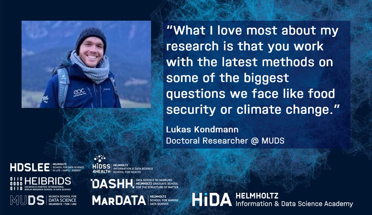 Helmholtz Information & Data Science Academy HIDA (@hidadigital) on Twitter photo In my PhD <a href="/MunichDS/">MUDS</a>, I use machine learning & satellite images to take the pulse of our changing planet. You can learn more about my research @ asg.ed.tum.de/sipeo/team/luk…
& here mu-ds.de
#datascience <a href="/helmholtz_en/">HelmholtzAssociation</a>
@hds_lee <a href="/DASHHPhD/">DASHH Interdisciplinary Helmholtz Graduate School</a> @HeibDs <a href="/hidss4health/">HIDSS4Health</a> @data_mar In my PhD <a href="/MunichDS/">MUDS</a>, I use machine learning & satellite images to take the pulse of our changing planet. You can learn more about my research @ asg.ed.tum.de/sipeo/team/luk…
& here mu-ds.de
#datascience <a href="/helmholtz_en/">HelmholtzAssociation</a>
@hds_lee <a href="/DASHHPhD/">DASHH Interdisciplinary Helmholtz Graduate School</a> @HeibDs <a href="/hidss4health/">HIDSS4Health</a> @data_mar