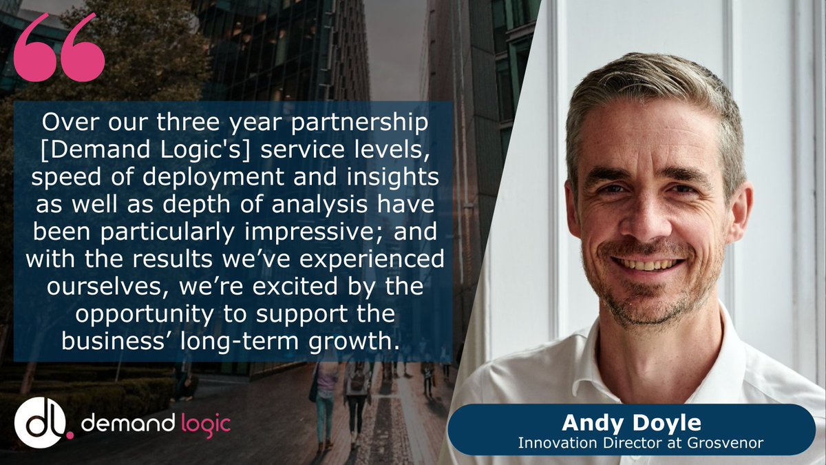 DemandLogicUK's tweet image. The recent investment from one of our key clients, @GrosvenorPropUK, shows that they really see the benefits of our #BuildingAnalytics - both now and for the future!

Thank you, Andy Doyle, for this fantastic review!

Read on:
blog.demandlogic.co.uk/2022/06/22/dem…
