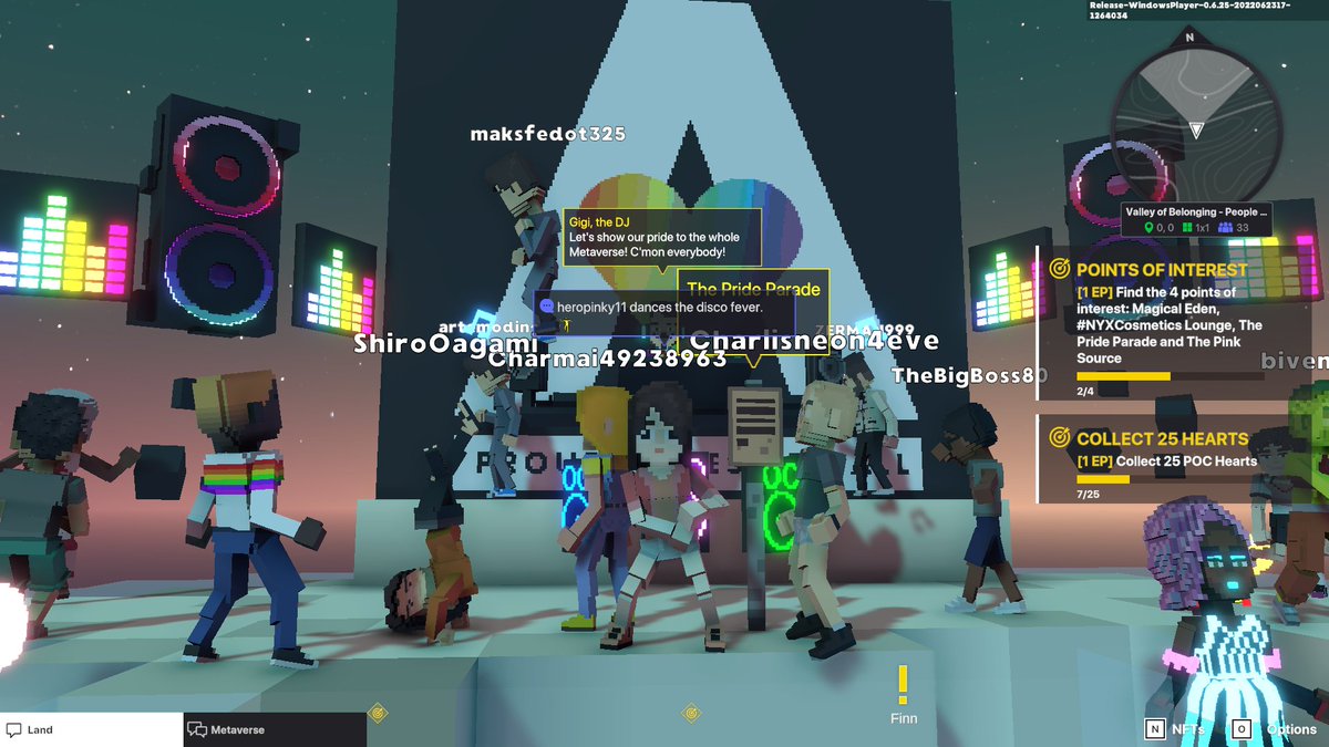 HeroPinky11's tweet photo. @TheSandboxGame @People0fCrypto I just participated in the #BelongingWeek contest for a chance to win a People of Crypto Avatar! Check out my screenshot below!
👇 https://t.co/ODxh6tcEv8