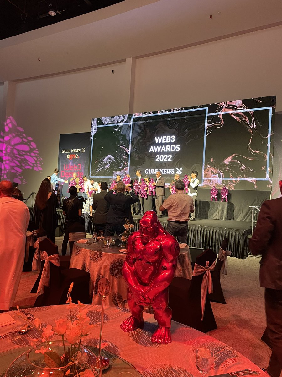 FinvaultHQ's tweet photo. 🏆We were thrilled to be announced as a finalist at the @GulfNews #Web3 Awards for the “Best Collaboration NFT/3.0 Project."
Congratulations to @Binance Pay and @majidalfuttaim for taking home the win!👏
Read about our #NFT project here: https://t.co/O6UeR9TxRc

#blockchain #DeFi https://t.co/aqZaeUQlcv
