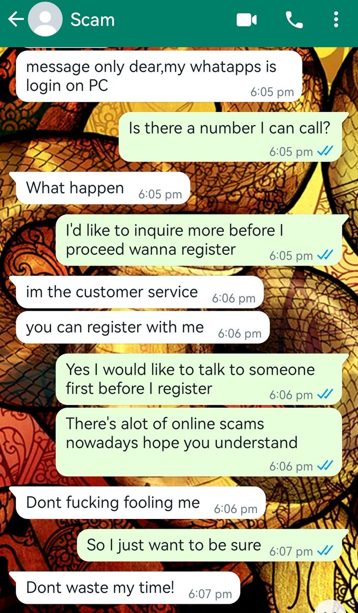 TeetsSuga's tweet photo. @Yallcray2 Sumpah aku pun kena scam dgn babi2 ni!

Korang jom kacau number ni!

+601123645080

Sy msg terus kena f*ck! Bodoh takut! https://t.co/9Z3GmpmYuE