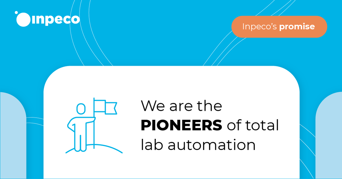 InpecoHealth's tweet photo. In 1995 Inpeco pioneered the world’s first #LabAutomationSystem to reduce errors in #healthcare. From a small workshop to today’s international firm, our company has traced a path of continuous research and innovation.
Discover more: https://t.co/g03J8pFcrW
#InpecoPromise https://t.co/fjScdedgYy