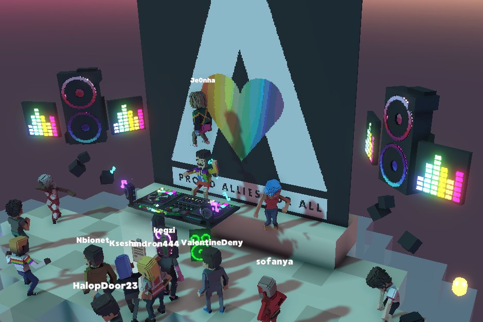 AnnnNancy's tweet photo. @TheSandboxGame @People0fCrypto dancing. I just participated in the #BelongingWeek contest for a chance to win a People of Crypto Avatar! Check out my screenshot below!
👇 https://t.co/WLgVYisk79