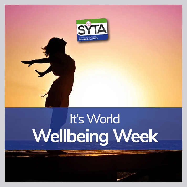 It's #WorldWellbeingWeek 2022! 💚🤍💙

✅ Give to others. Your time, your words, or your presence.
✅ Be physically active. Enjoy what you're doing.
✅ Connect with other people. Feel connected.
✅ Learn new things. Surprise yourself. 
✅ Take notice of things that give you joy.