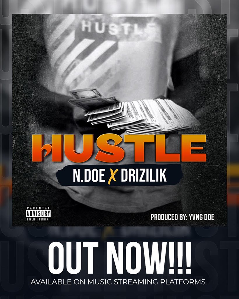 SwitSalone's tweet photo. https://t.co/jetK7OoslV

“Hustle” is the latest single from Sierra Leonean rapper, N.Doe featuring Drizilik. 

 #Drizilik #NDoe #SierraLeonemusic #Salonetwitter #news

https://t.co/8NcG8nyqp5 https://t.co/7GTFgA5eKS