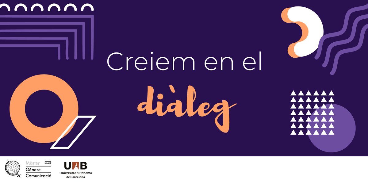 GIC_UAB's tweet image. Creemos en el diálogo

Estudia periodisme feminista per uns mitjans igualitaris - MATRÍCULA OBERTA

uab.cat/web/postgrau/m…

Estudia periodismo feminista por unos medios igualitarios - MATRÍCULA ABIERTA

#MasterUAB #periodismefeminista #estudisdegenere #estudisfeministes