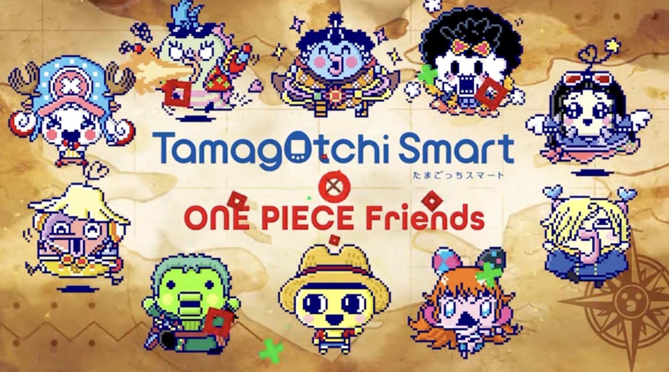 Artur - Library of Ohara on X: Official One Piece x Tamagotchi  collaboration  / X